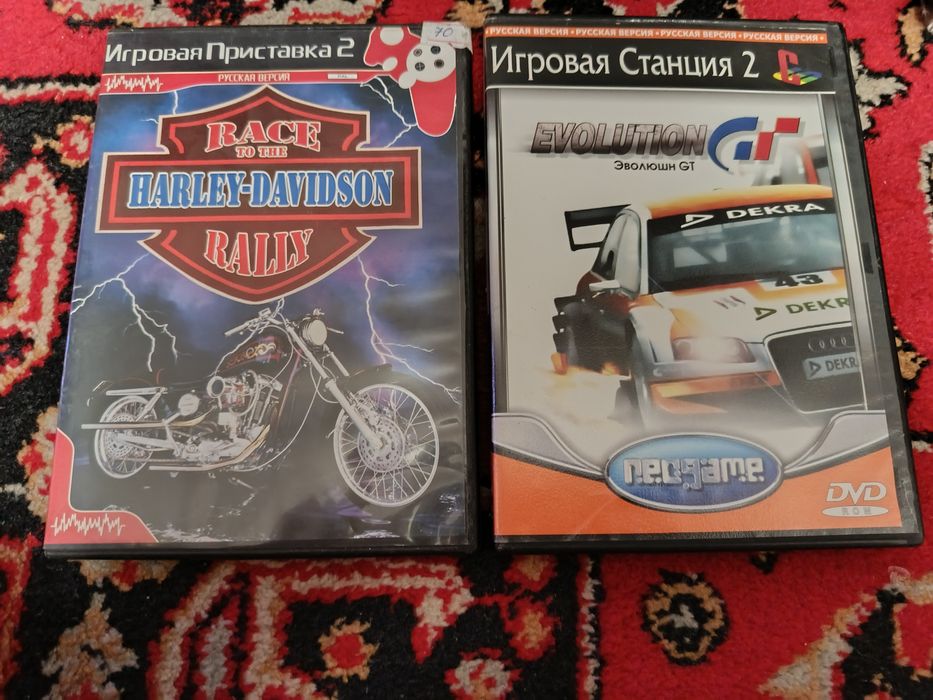 Игры для PlayStation 2 (PS2) — Гонки: Evolution GT и Harley-Davidson