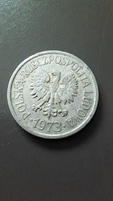 20 groszy 1973 rok bez znaku mennicy