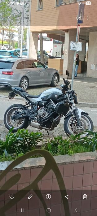 Yamaha MT07 full power