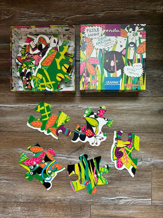 Гігантські пазли:  Endo Puzzle 28 ел. Дика Амазонія Гранно