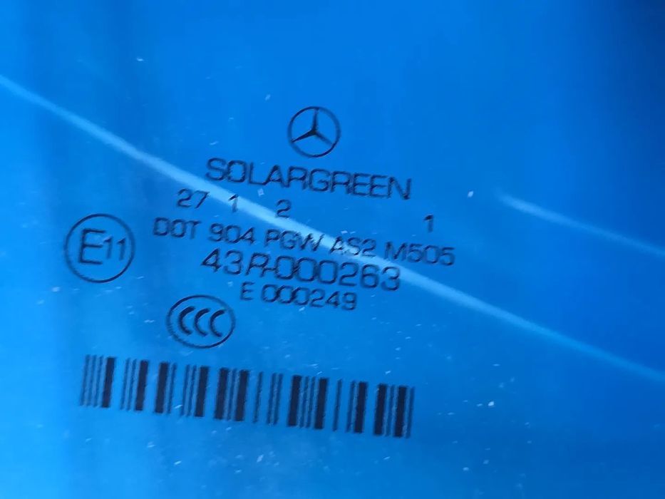 Vidro porta frente direita mercedes class S w221  2006- EPC