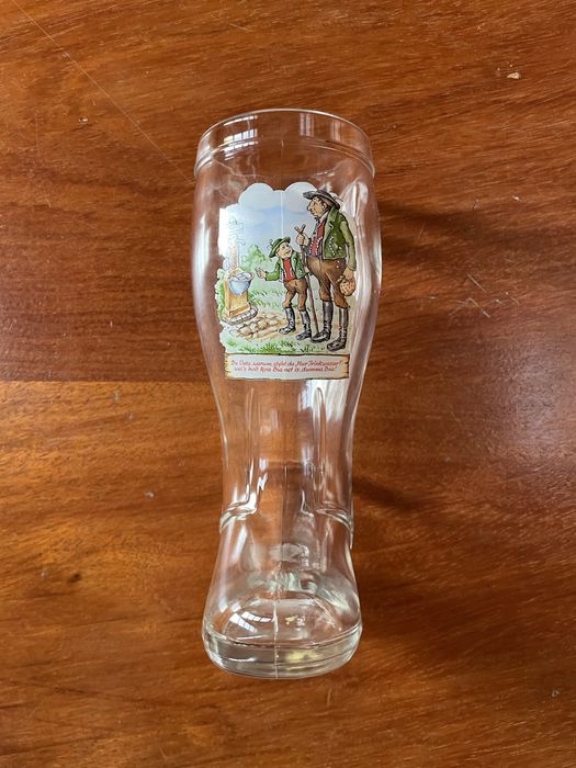 Copo de cerveja Alemão em formato de bota