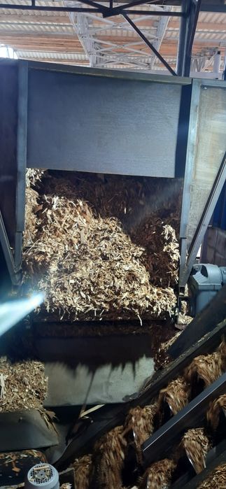 Витки шнека, шнеки. Бункери під щепу.