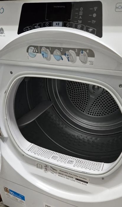 Máquina de Secar Roupa Candy 8kg rápido com bomba de calor e de condensação.