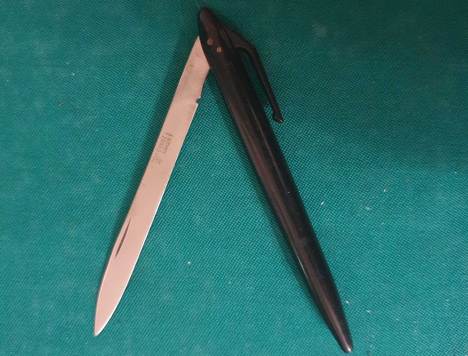 Lindíssimo e raro Abre cartas em inox, Gomez Albacete, Anos 70