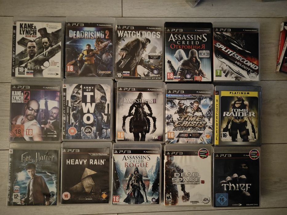 Ігри на ps3 та ps4