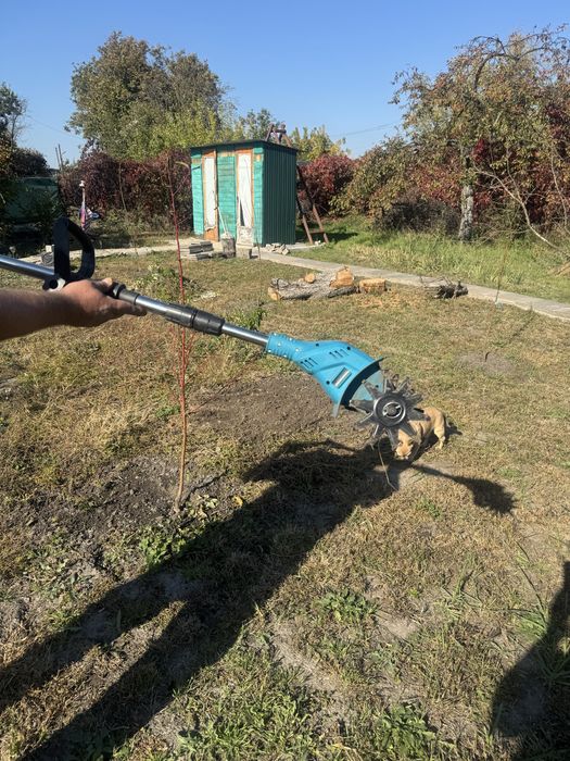 Многофункциональный аккамуляторний мини культиватор