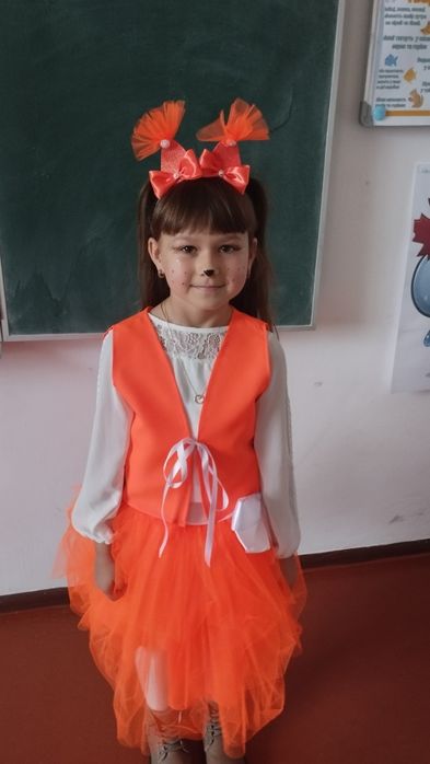 Новорічний костюм лисички,білочки.Карнавальний костюм.