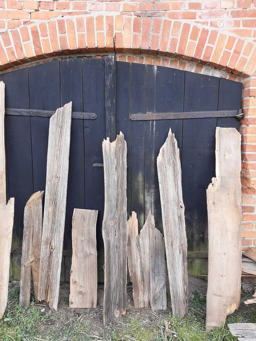 Belki stare deski starodrzew bale