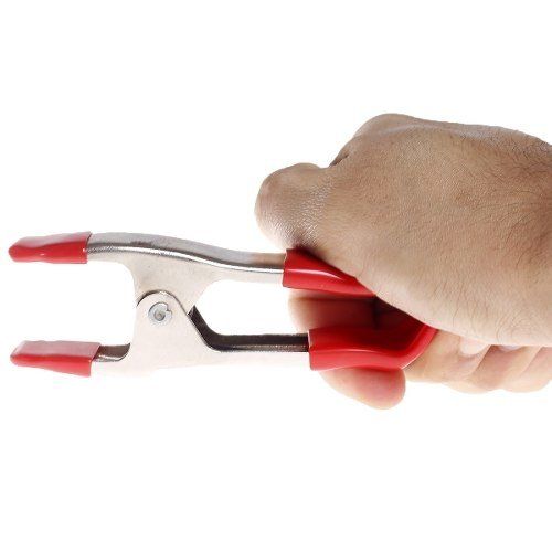 Pack 2 x Grampo Pinça Braçadeira Fixação Fundo Estúdio Fotográfico