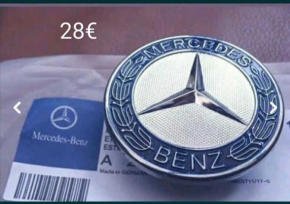 Emblema Mercedes Benz - AMG e estrela