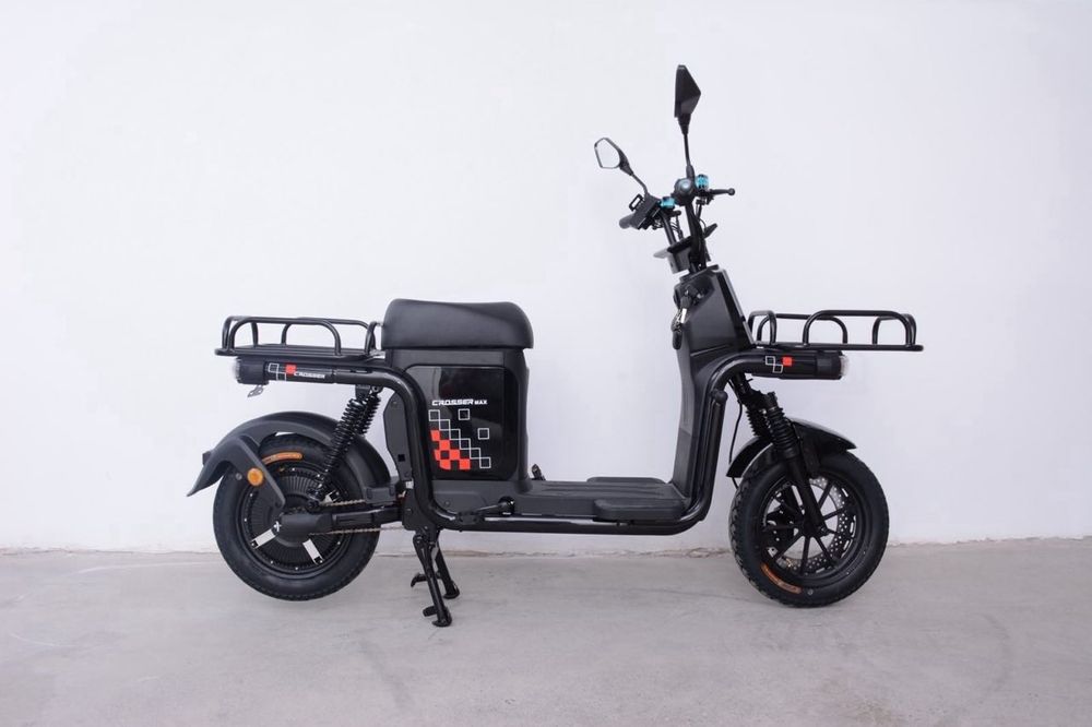 Электроскутер 1200W 72V 24Ah електромопед