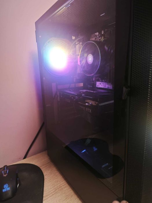 Komputer Ryzen 5-RTX 8gb-16gb-ssd m2 1tb+Monitor165hz/Gwar2027 lub zam