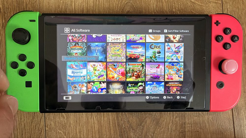 Nintendo Switch - softmod - przerobka