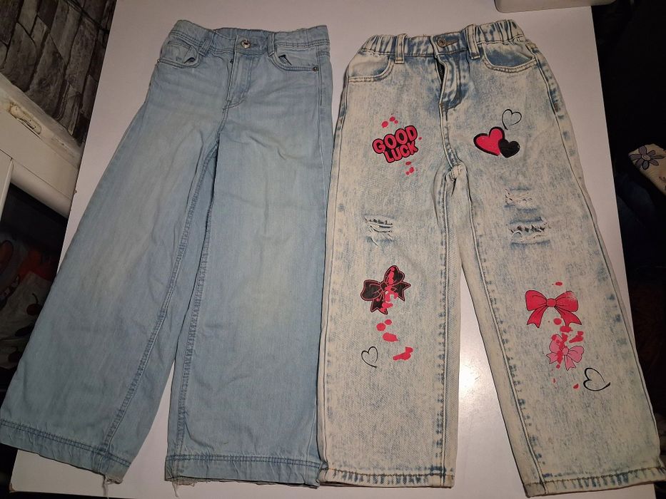 Paka ubran dla dziewczynki 116-122