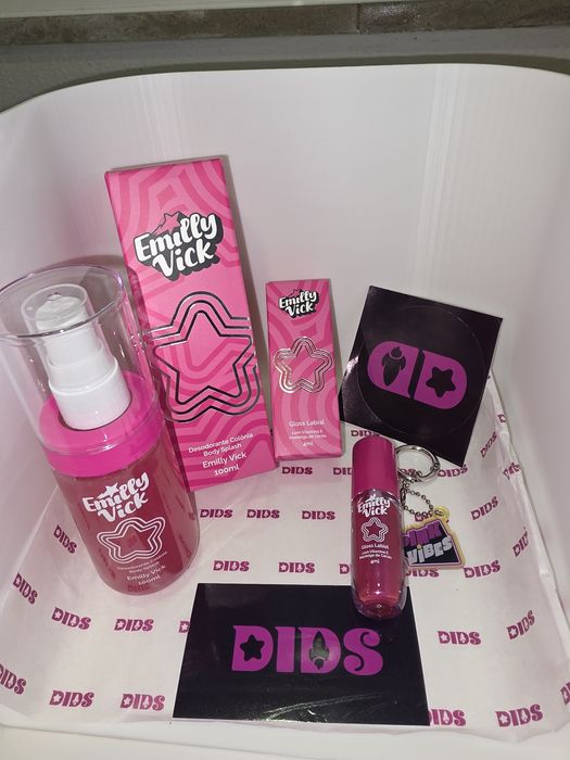 Kit Emily Vick Princesas, rosa, original Brasil