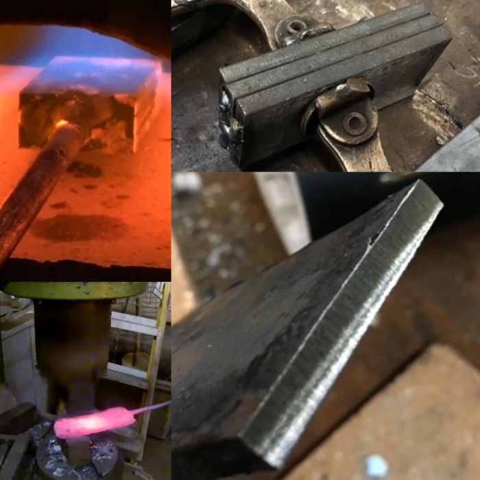 forno a gas forja fornalha endurecimento gas facas