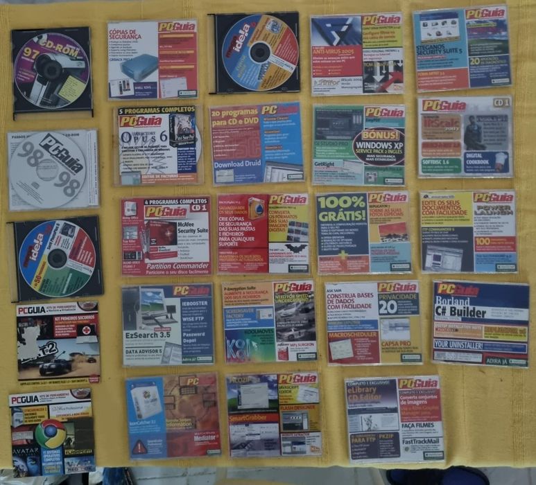 PC GUIA CDS DVDS vários jogos Programas ver fotos