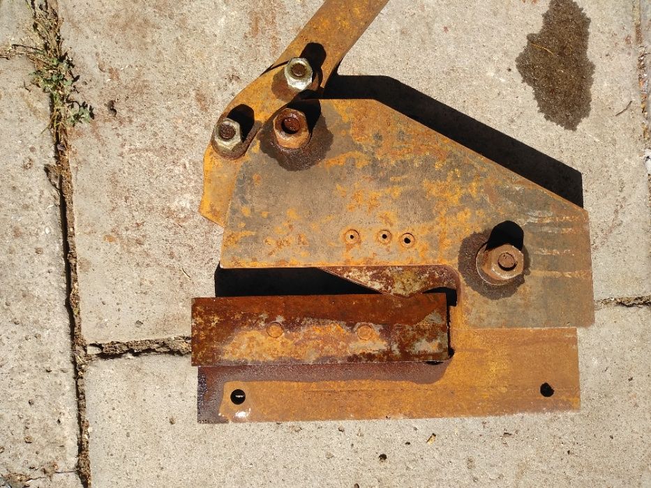 Электроножницы С - 424 РСФСР, ручные ножницы по металлу гильотина