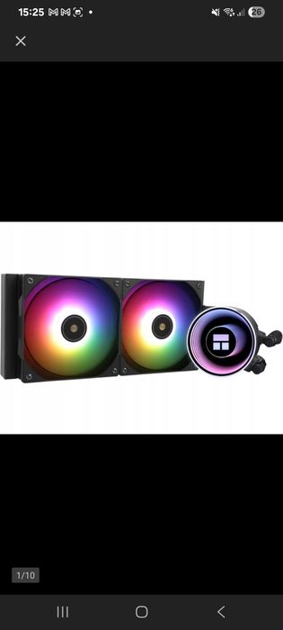 Chłodzenie wodne THERMALRIGHT Frozen Notte 240 ARGB V2 Czarny