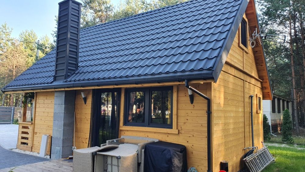 Domek letniskowy domki letniskowe szkieletowy ocieplony całoroczny dom