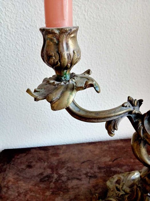 Candelabros em Bronze