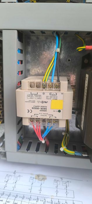 Quadro Elétrico de Automação c/ PLC Eberle e Fonte Omron (Completo)