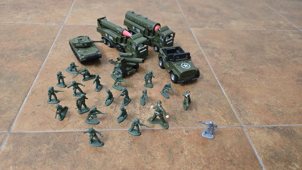 Conjunto brincar militar