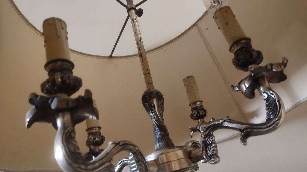 Candeeiro de pé alto vintage