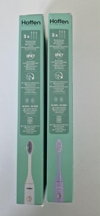 2 x szczoteczka soniczna