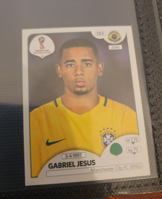 Gabriel jésus carta panini