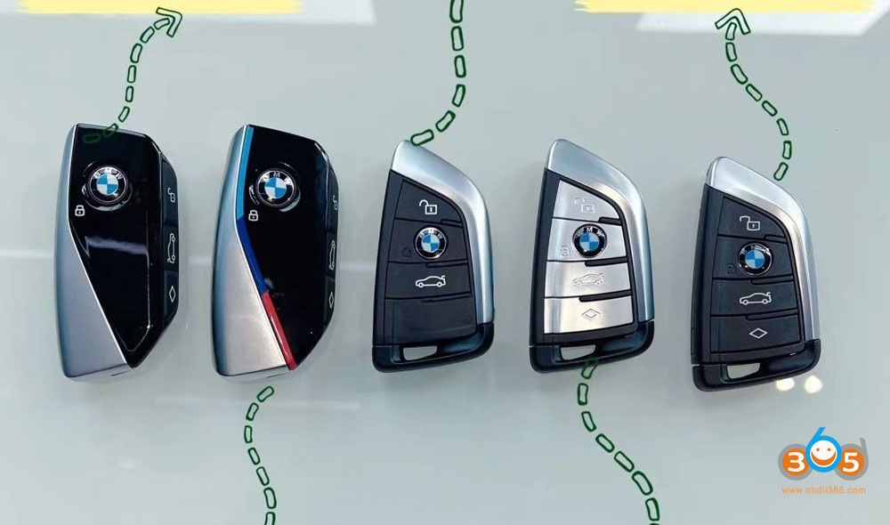 Изготовление ключей BMW F G U