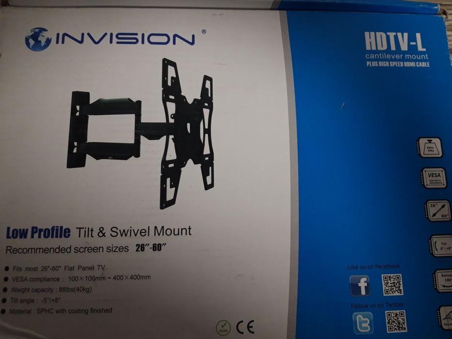 Uchwyt stojak do telewizora 26-60" Invision HDTV-L