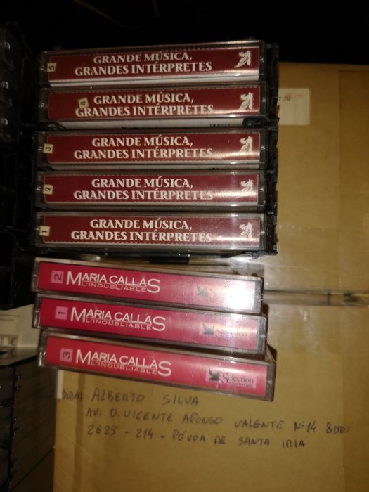 Cassetes de música clássica