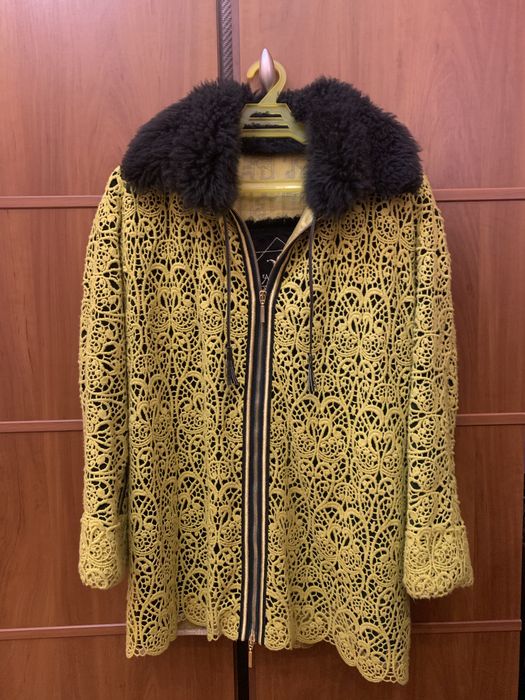 Кардиган на змейке ручной работы