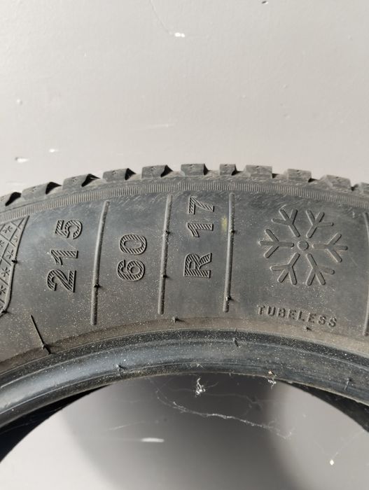 Opony zimowe 17/60/215  3szt za 70zl