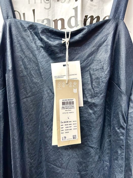 Нарядный сарафан- платье, VERA MODA, натуральный. М-L разм.