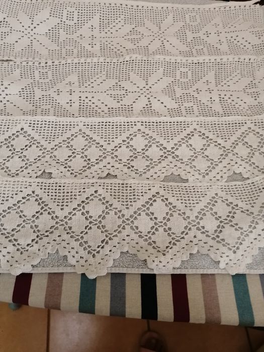 Barras de crochê antigas para várias coisas