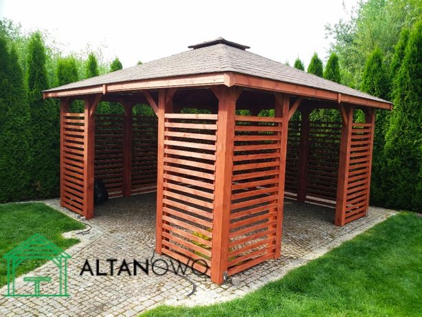 Altana Ogrodowa Altanka Drewniana Altanki Ogrodowe Drewniane 3x3 4x4 Opole Olx Pl