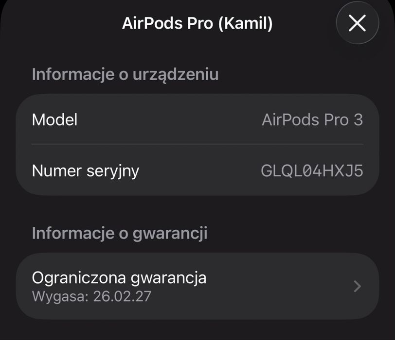Apple AirPods Pro 3 - nowe
