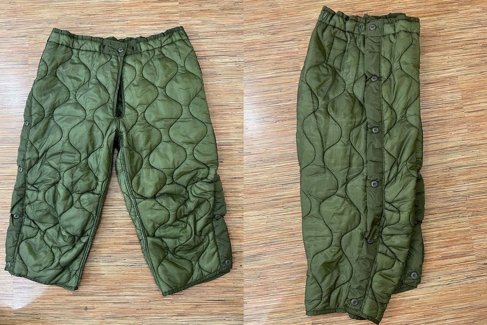 НОВЫЕ брюки US GI M65 Woodland Camo Field Pants + Liner, M-Long.