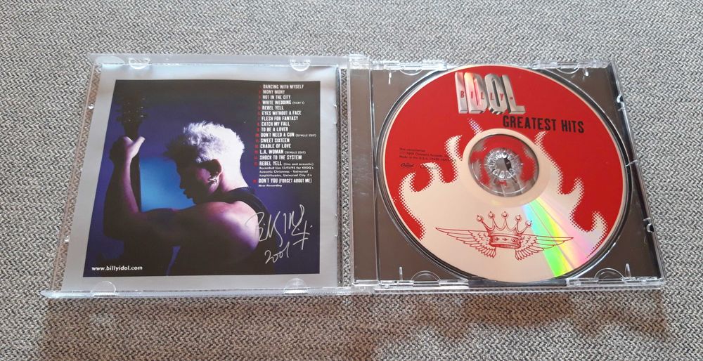 CD música Billy Idol "Greatest Hits"