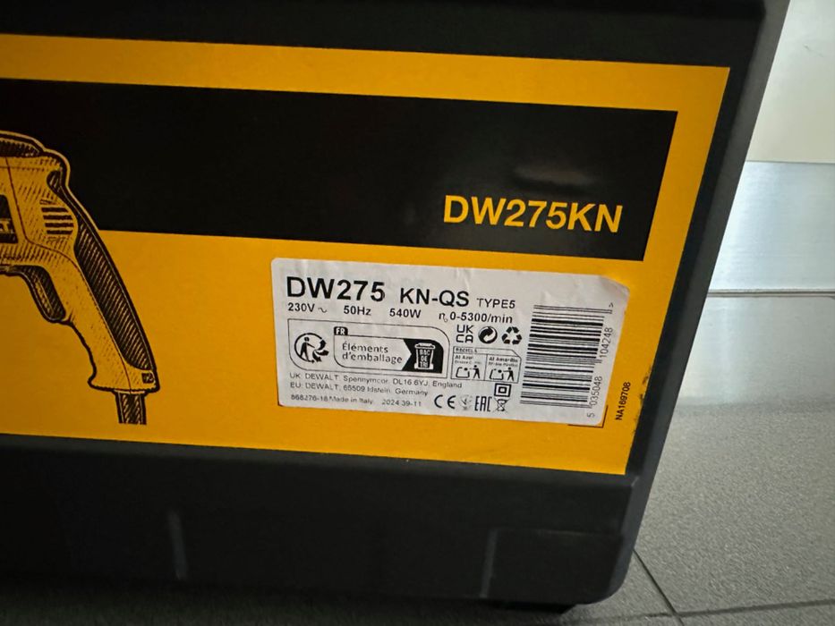 Aparafusadora Silenciosa Dewalt DW275KN-QS Nova em Caixa c/Fatura Garantia