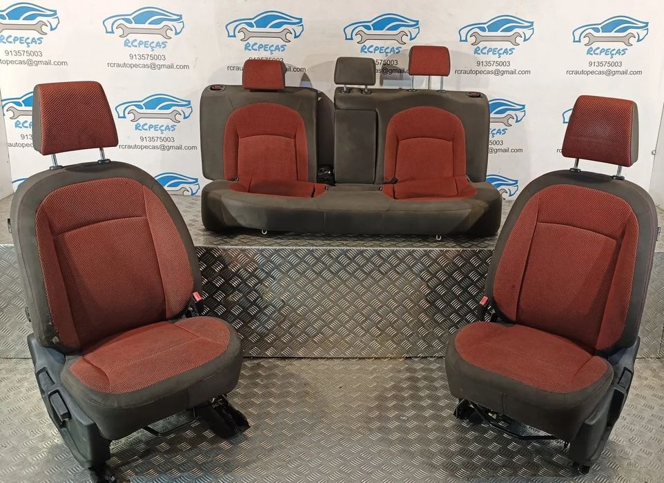 BANCO BANCOS NISSAN QASHQAI I 1 MK1 J10 NJ10 JJ10E TECIDO AIRBAG