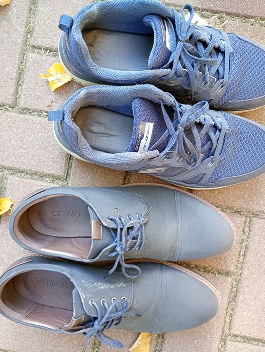 2 pary butów rozmiar 46-46,5.