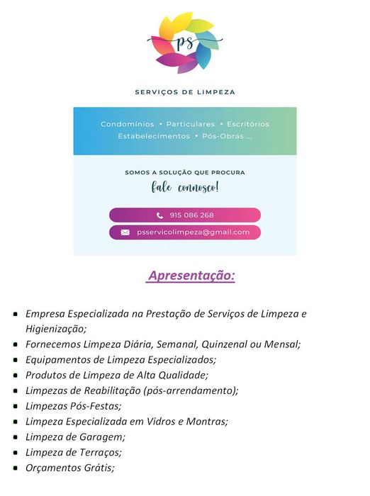 PS - Serviços de Limpeza