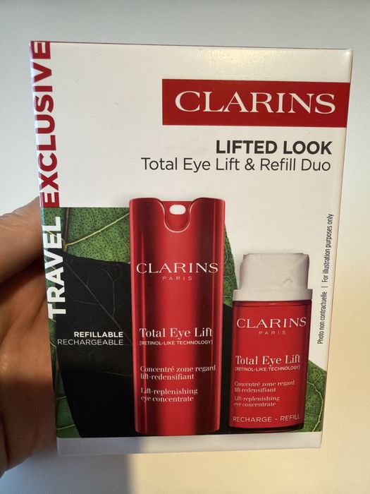 Clarins Lifted Look total eye lift & refill duo