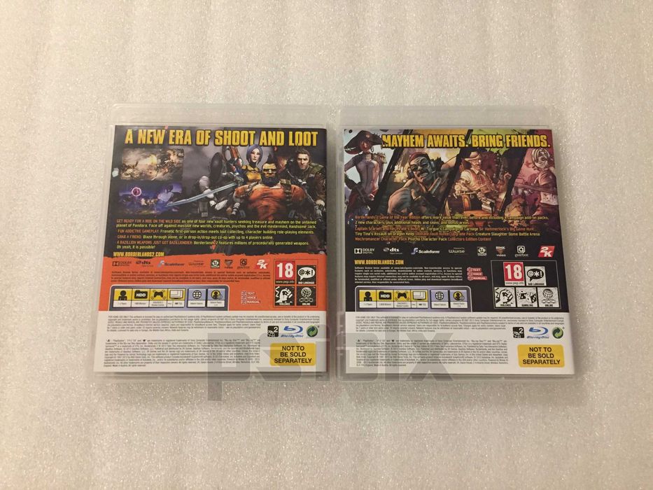 Borderlands 2 Game of the Year Edition playstation ps3