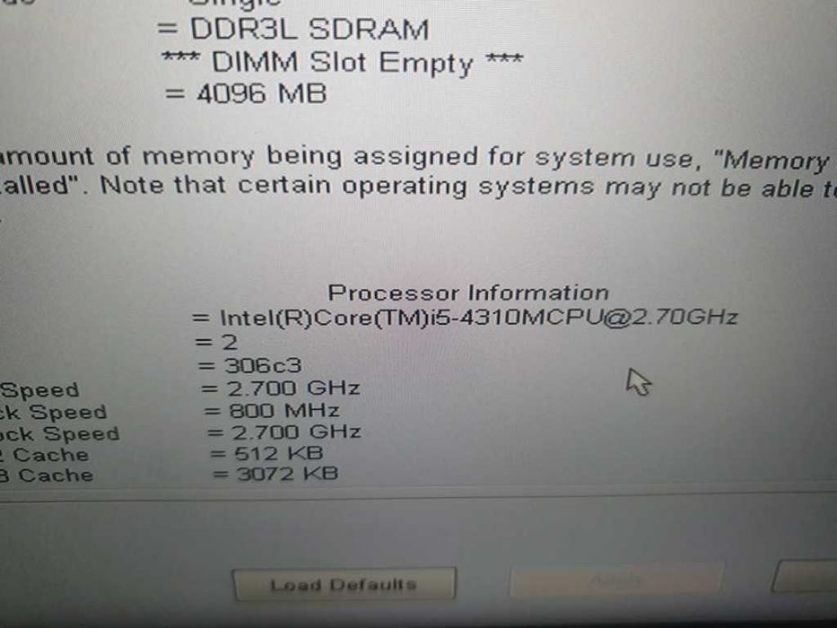 Ноутбук Core i5 4310m/4 Gb DDR3L/Full HD IPS/500 GB HDD