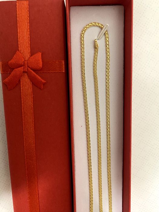 Nowa, ZŁOTA Bransoletka 19 cm, 1,89 g, próba: 585, 14K